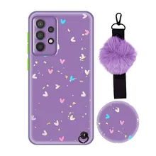 کاور مناسب برای گوشی موبایل سامسونگ Galaxy A33 5G به همراه بند و پایه نگهدارنده gallery0